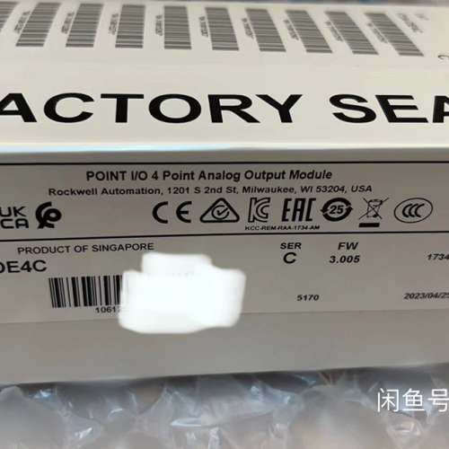 1734-OE4C AB 电流输出模块 全新 原装 质保一年 1734OE4C