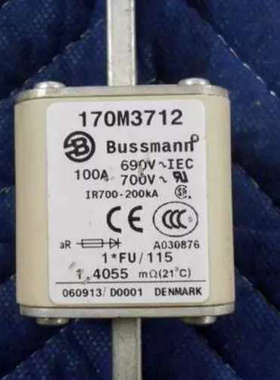 BUSSMANN熔断器170M3708/3709/3710/3711/3712/3713/3714/3715