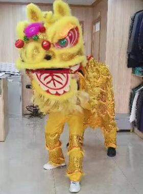 舞狮头双人成人北狮醒狮头