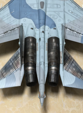 小鹰1/48，su-35s，中国空军涂装，小鹰说明书涂装指示有误，色
