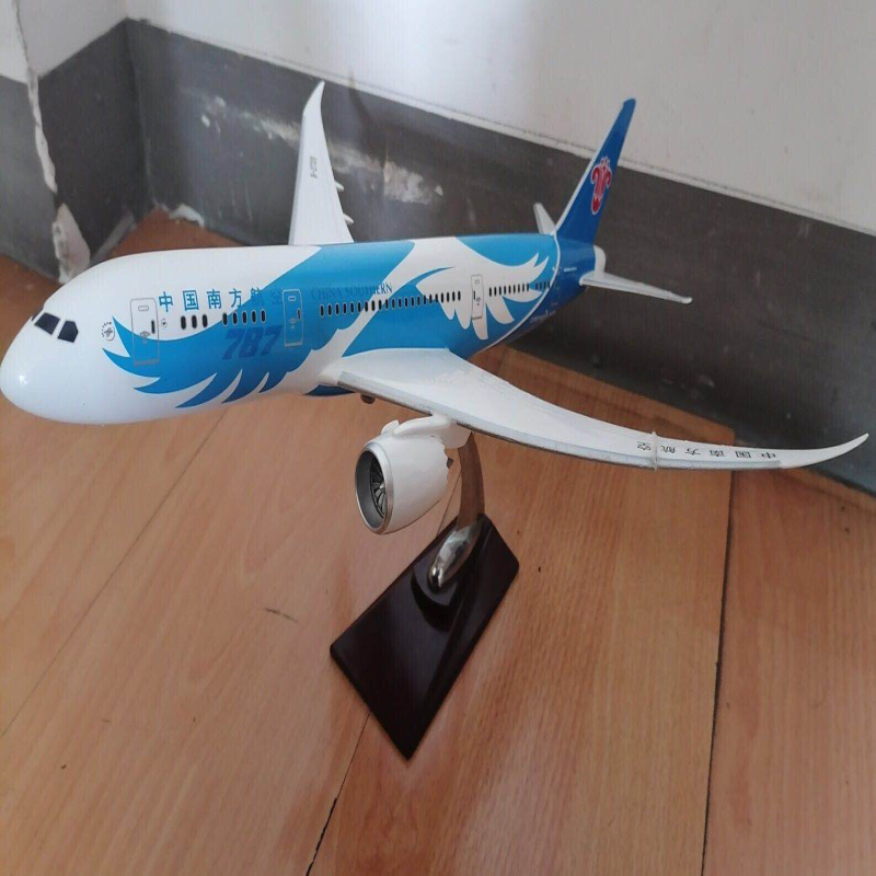 中国南方航空波音787彩绘飞机模型，真实，限量版，珍藏仅此一架