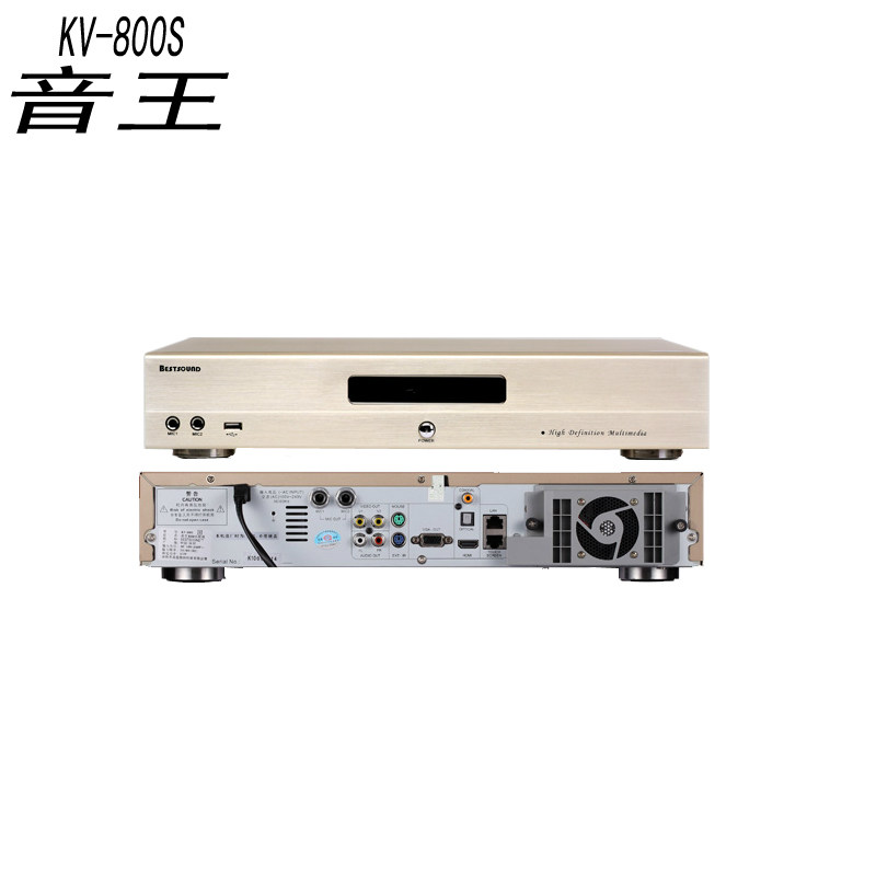 音王点歌机inandon kv-800s家用机顶盒 2t硬盘加19寸触摸屏 包邮