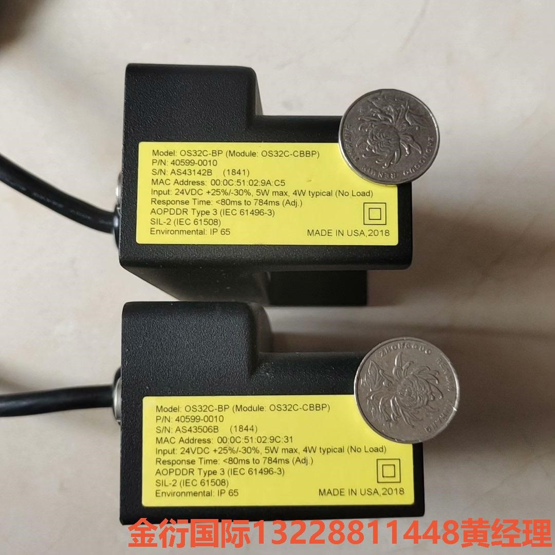 欧姆龙激光扫描器OS32C-BP.成色漂亮,实物拍摄的 9新