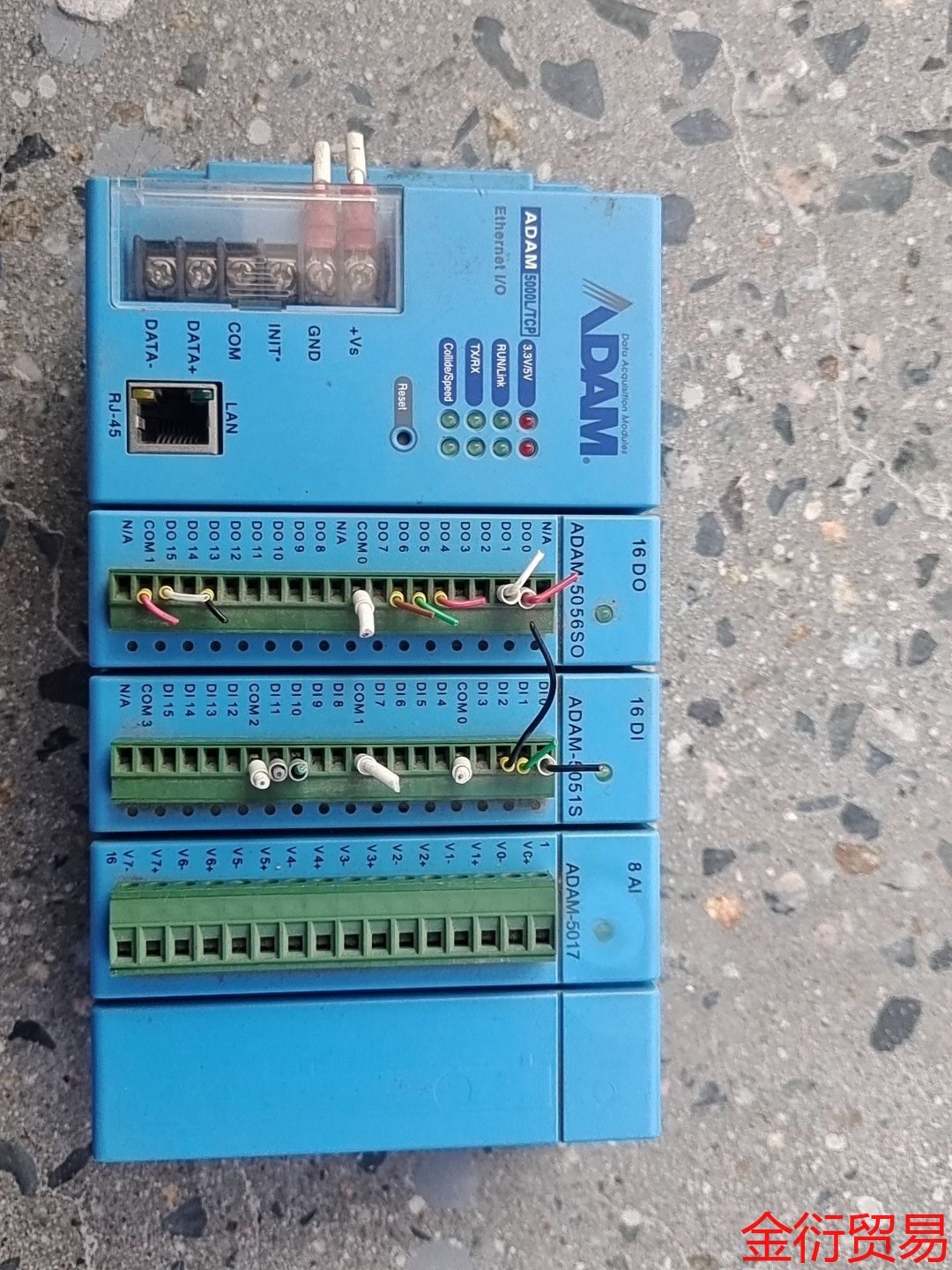 拆机研华ADAM模块ADAM5000L/TCP金衍工控