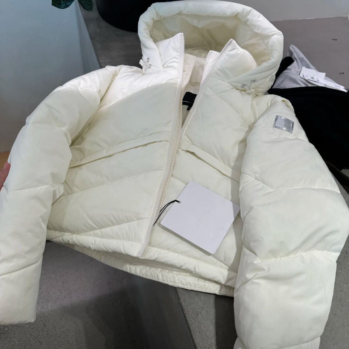 SYARURU北美A家Glacier Puffer蓬松廓形运动短款外套棉服健身休闲