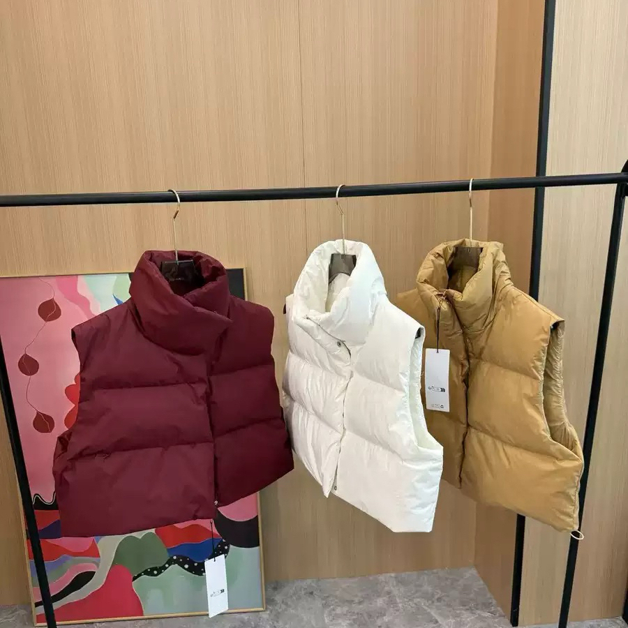 SYARURU北美A家Gold Rush羽绒三格马甲运动健身休闲外穿跑步鸭绒