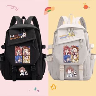 查九墨多多谜境冒险周边书包唐晓翼虎鲨动漫男女学生轻便双肩背包