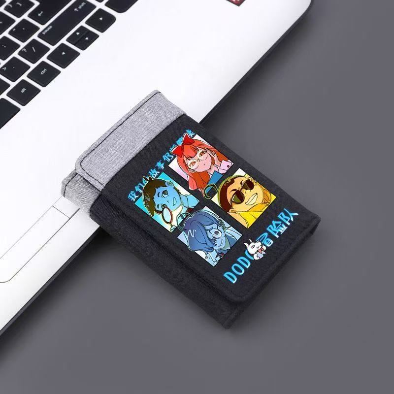 查九同人墨多多谜境冒险周边钱包唐晓翼虎鲨动漫男女学生卡通卡包