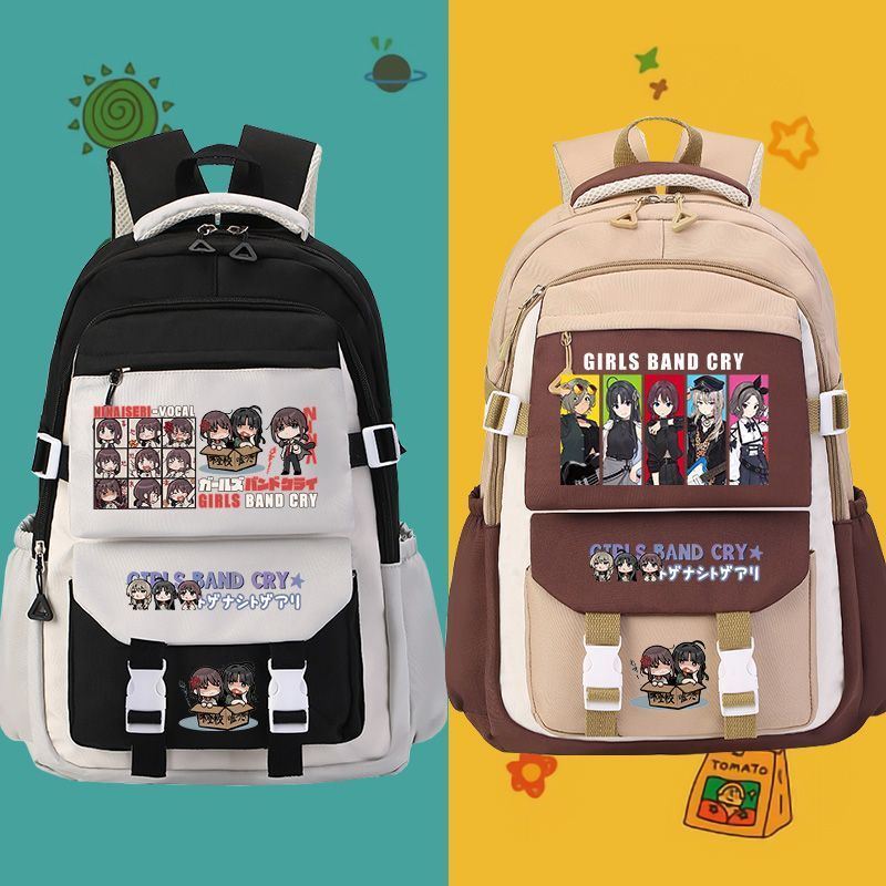 GIRLSBANDCRY哭泣少女乐队周边书包大容量男女初中小学生双肩背包