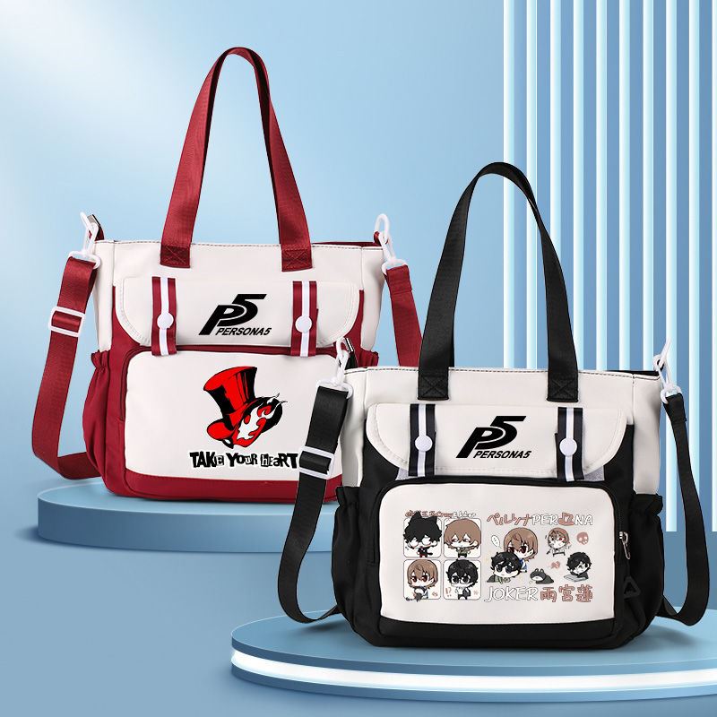 女神异闻录P5动漫周边单肩斜挎包