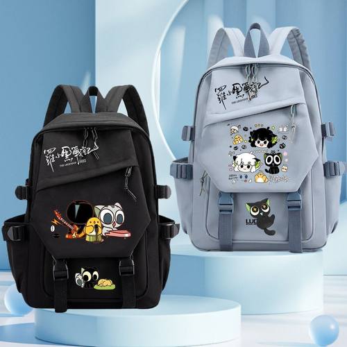 罗小黑战记动漫周边书包男女孩中小学生二次元大容量卡通双肩背包