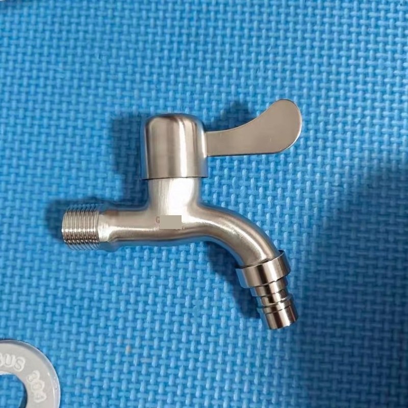 洗衣机加厚单冷开关快开加长304不锈钢家用通用水嘴拖把池4分特长,家装主材,洗衣机龙头,淘宝优惠券,粉丝福利购,淘宝优惠卷