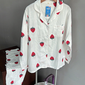 可爱碎花家居服可外穿春夏 长裤 厂家清仓处理纯棉睡衣女春秋季 长袖