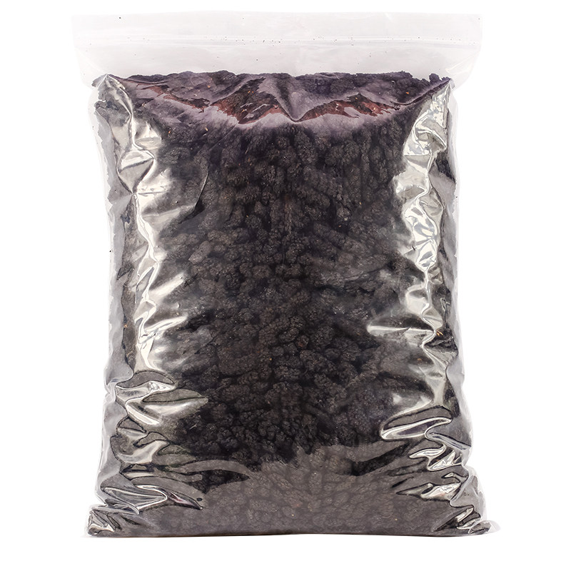 桑葚干烘干泡茶桑果新鲜黑桑椹茶泡水桑果正宗500g免洗桑甚干泡酒