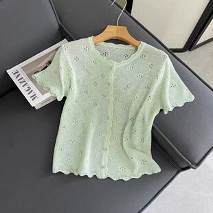 【编码150-200】夏季短袖上新圆领薄款套头上衣女