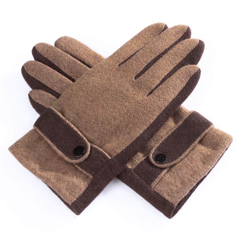 Gants pour homme en Laine Cachemire - Ref 2781455 Image 4