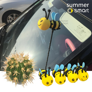 天线球公仔 适用于09 19款 Smart汽车 饰球 仙人掌蜜蜂皮卡丘卡通装