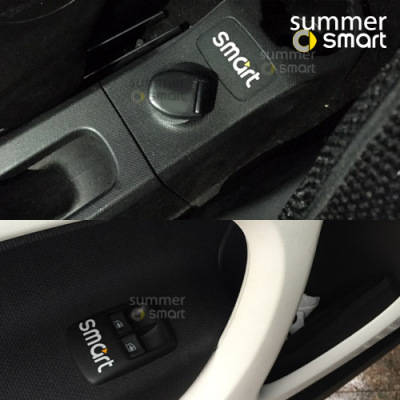 09-19款smart汽车反光装饰贴纸