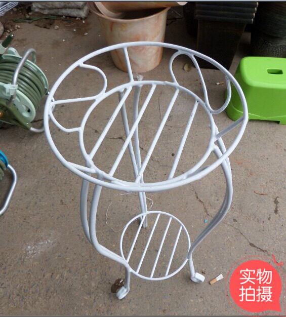 铁艺花架办公室室内家庭圆形花盆花架