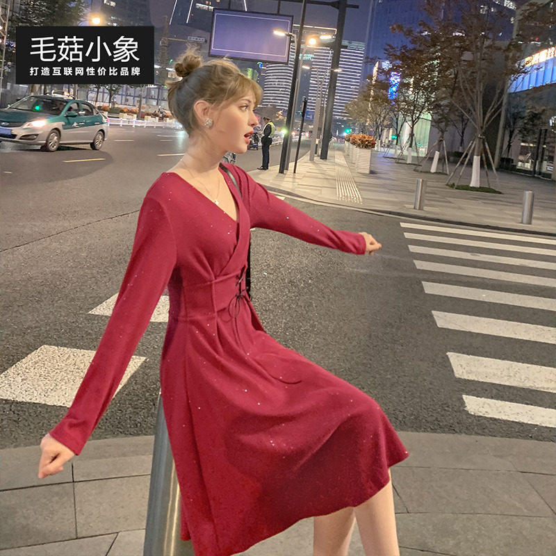 现货直降59元清仓价79元包邮  毛菇小象连衣裙