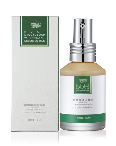 儒熙植物精油液体皂玫丽果温和洁面皂