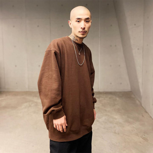 PROCLUB卫衣美式街头圆领加绒