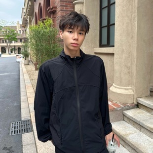 fit户外防晒服防紫外线外套男女百搭 春夏立领短宽clean The wave