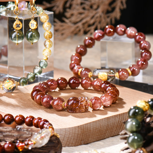 PLSTONE普琳丝香槟发晶