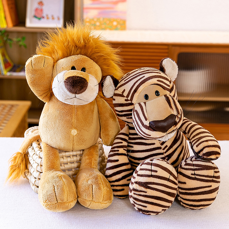 森林动物公仔狮子毛绒玩具猩猩狗狗玩偶儿童生日礼物婚礼女生娃娃