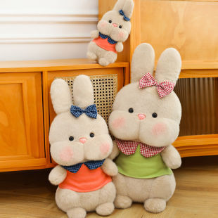 可爱毛绒玩具兔子玩偶小白兔兔公仔儿童睡觉抱枕生日礼物送女生