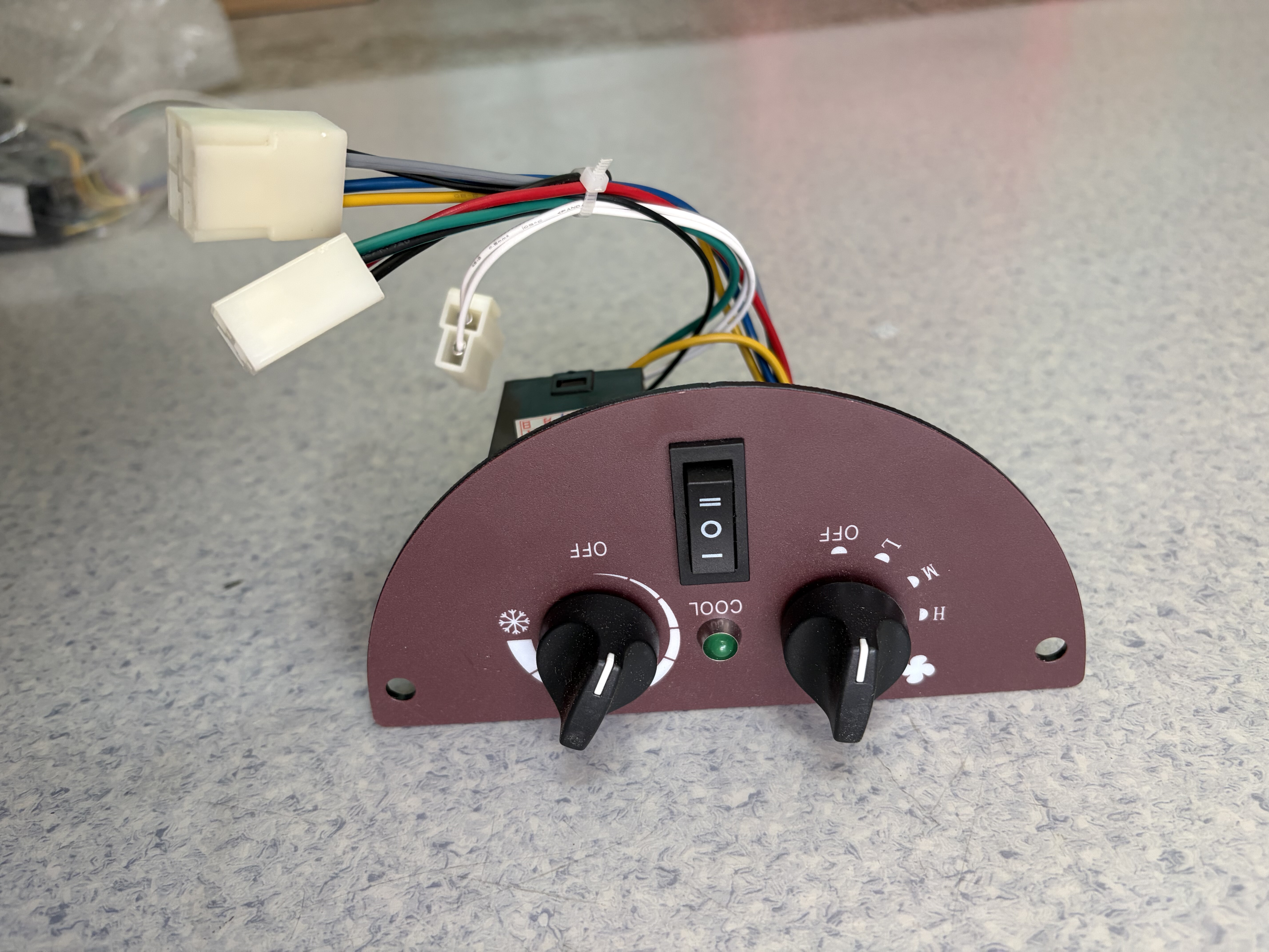 龙工855n/853n/50cn/833n铲车装载机空调控制面板控制器空调开关