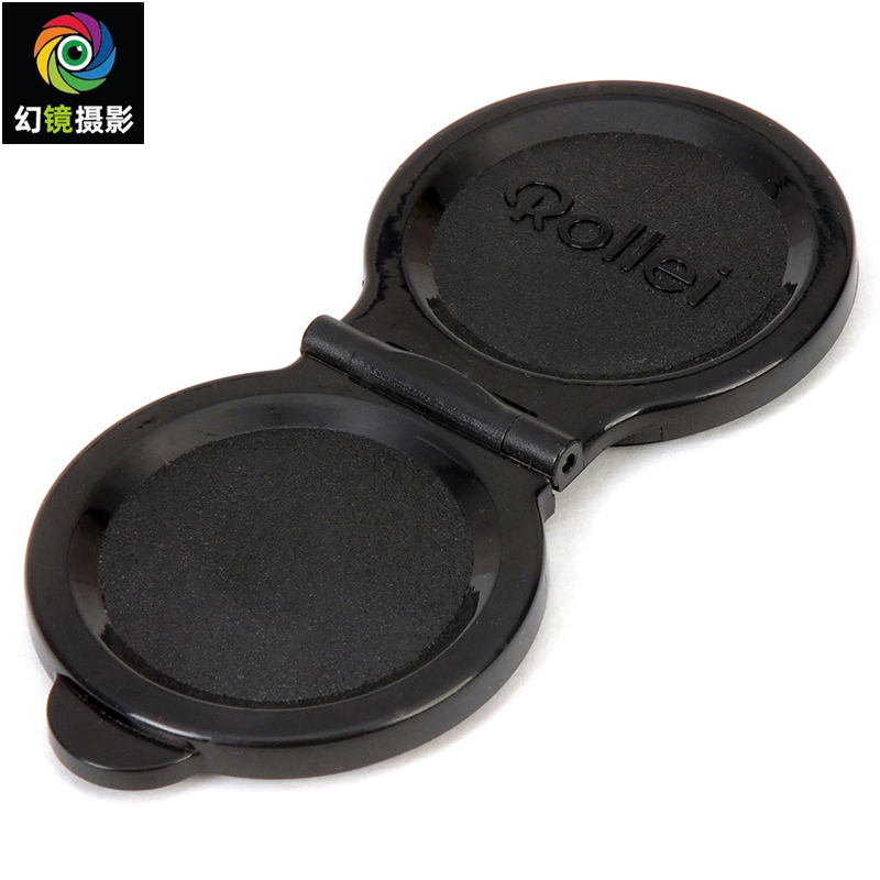 黑色禄来 Rollei 120双反 75mm 3.5 E型/D型镜头盖 现货