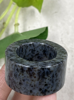 新疆和田玉糖玉意境平安如意扳指戒指圈口22指环把玩戒圈包邮男女