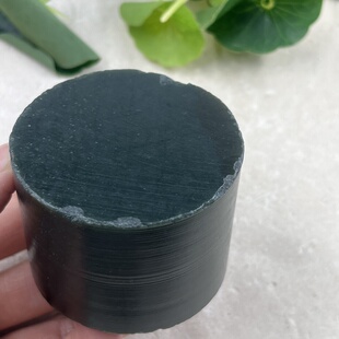 新疆和田玉糖青玉且末手镯芯边角料圆柱印章摆件玉石料包邮262克t