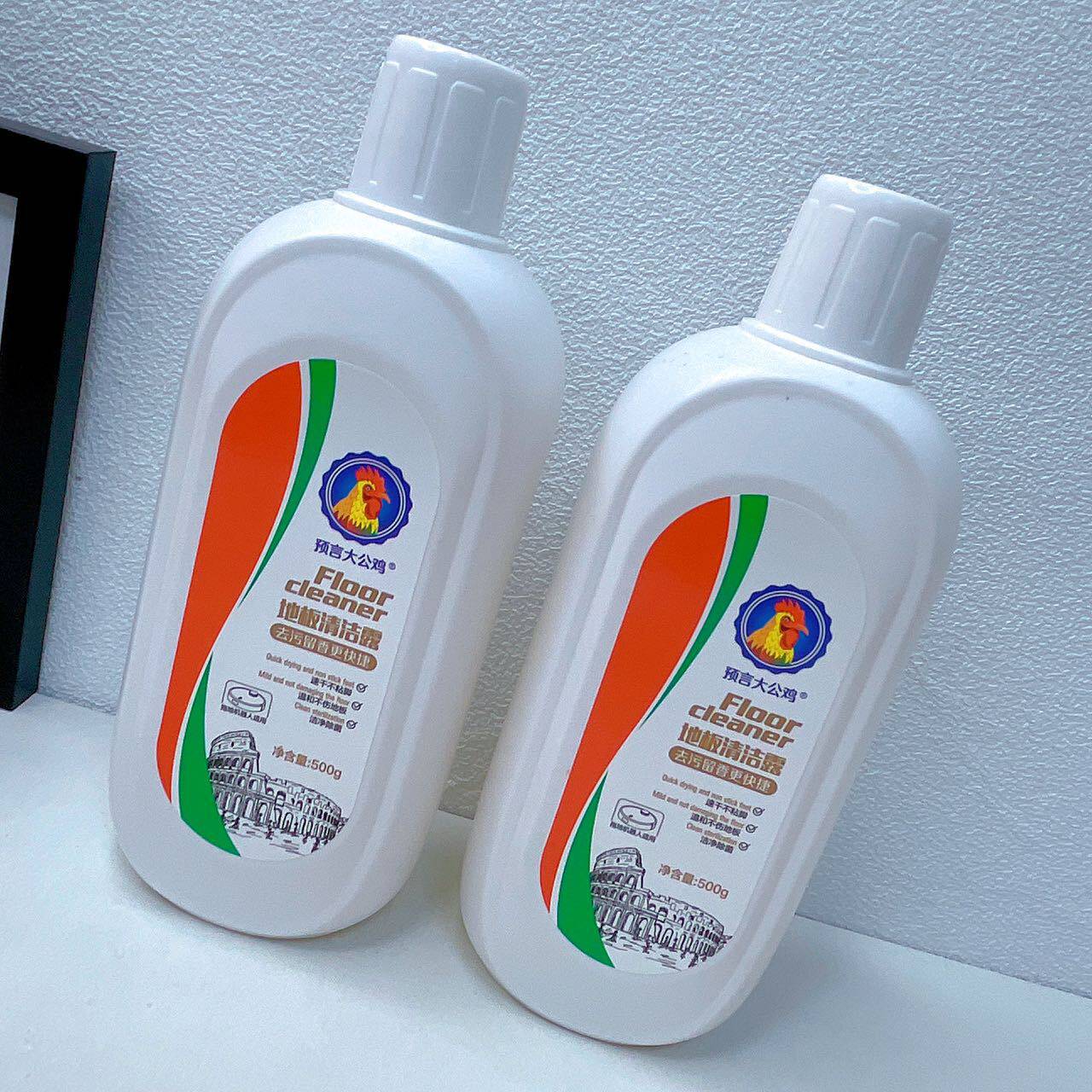 预言大公鸡地板清洁露瓷砖木地板清洗剂杀菌速干拖地去污