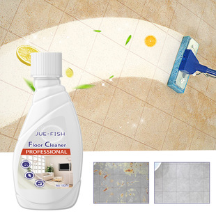 家居木质地板瓷砖养护清洁除垢去污增亮清香 地板清洁液 Jue Fish