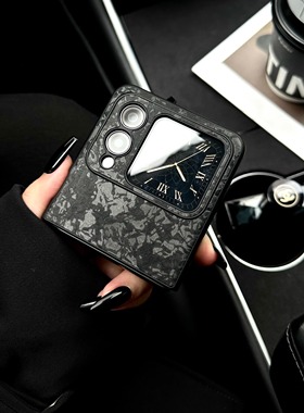 适用于华为novaflip手机壳新款novaflips小折叠保护套超薄全包防摔硬壳HUAWEI折叠屏PSD-AL00高级感简约ins女