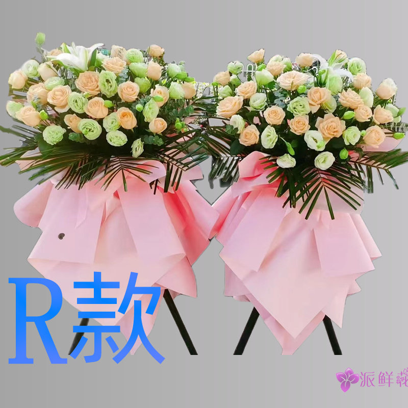 开业花篮展会商务信阳同城送花店固始县潢川县淮滨县花圈鲜花快递