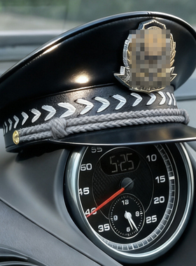 保时捷罗盘装饰帽子帕拉梅拉718卡宴911玛卡macan钟表装饰摆件