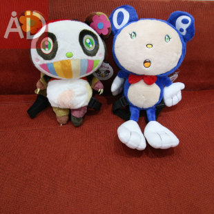 Panda DOB 式 福建现货 休闲日系潮流双肩包 款 村上隆 经典 公仔