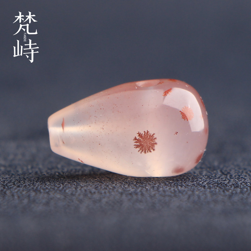 梵峙11.4南红玛瑙草花冰飘花三通