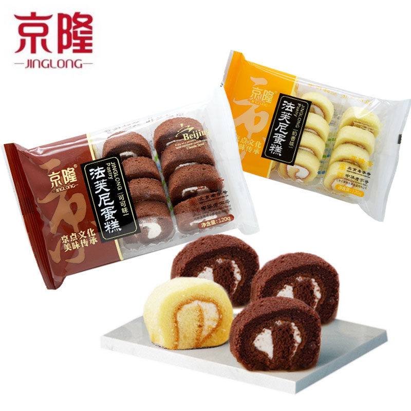 法芙尼120G夹心小面包早餐糕点