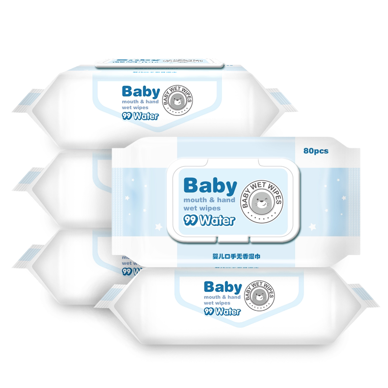 优普爱 大包装特惠湿巾 80抽*5包【fd】