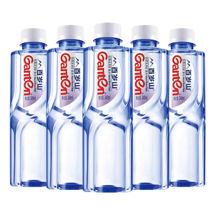 百岁山饮用天然矿泉水348ml 5瓶小瓶纯净水便携