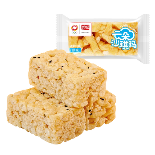 盼盼云朵沙琪玛口味随机 约23g*10枚-XT