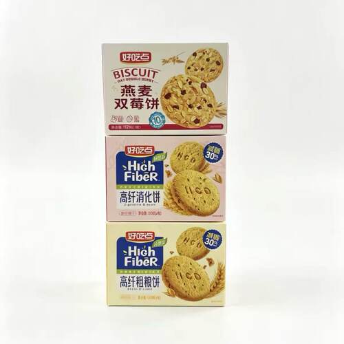 【品牌折扣】好吃点饼干 112g*4    多规格可选