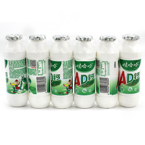 娃哈哈ad钙奶 100g*6瓶-X