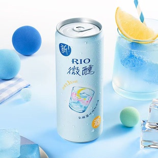 【品牌折扣】锐澳RIO微醺系列鸡尾酒草莓味/原味乳酸菌330ml*6