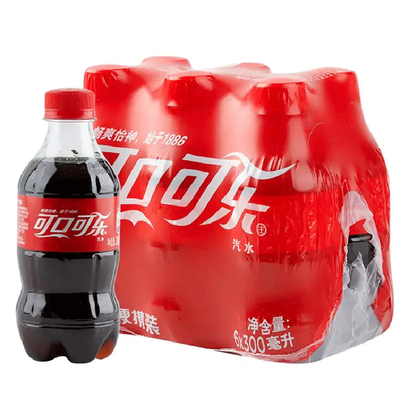 【斗鱼直播首秀】可口可乐碳酸饮料肥宅快乐水可口可乐300ml×6-Y怎么看?