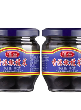 蓬盛橄榄菜180g*2瓶正宗潮汕特产咸菜腌制下饭菜酱菜小菜-K